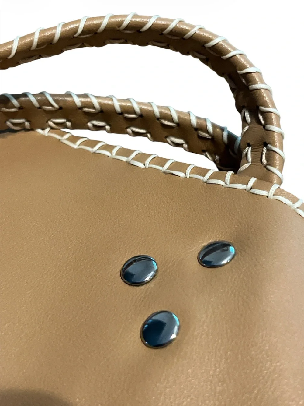 STUNNING Minimalist Artisan Leather Shoulder Tote Bag
